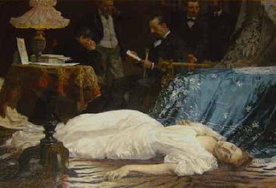 WATTEAU, Louis-Joseph Suicida per amor Sweden oil painting art
